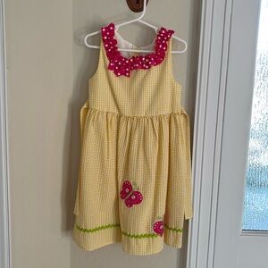 Girls ghimham summer dress